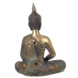 Signes Grimalt By Sigris - Figuras Decorativas | Figura Buda - 28 x 9 x 21  cm | Color: Gris