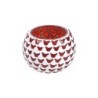 By SIGRIS Votive  Blanco/ Rojo Decoración Jarrones Y Portavelas Signes Grimalt Decor And Go