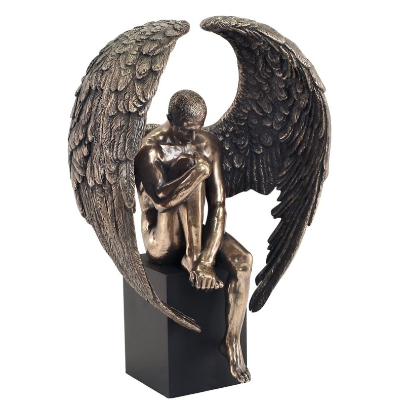 By SIGRIS Angel Sobre Pedestal Figuras Bronce Colección Clásico Signes Grimalt Decor And Go