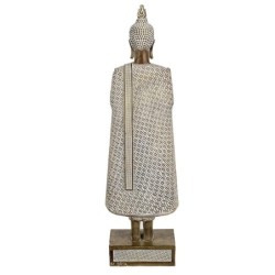 Signes Grimalt By SIGRIS - Figura Buda Blanco de Resina | Figura de Buda Figuras De Resina Para Jardin Figura Resina Decoración