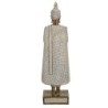 Signes Grimalt By SIGRIS - Figura Buda Blanco de Resina | Figura de Buda Figuras De Resina Para Jardin Figura Resina Decoración