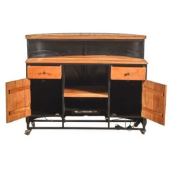 Signes Grimalt By Sigris - Mueble Bar | Botellero Madera - Diseño Autobus - 115x55x155 cm