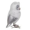 Signes Grimalt By SIGRIS - Figura Búho Blanco de Resina | Figura de Búho Figuras De Resina Para Jardin Figura Resina Decoración