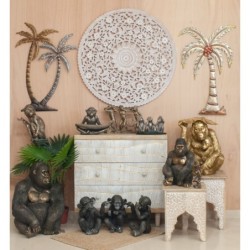 By SIGRIS Orangután Dorado Figuras Animales Colección Étnico Signes Grimalt Decor And Go