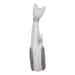 Signes Grimalt By SIGRIS - Figura Gato Blanco de Resina | Figura de Gato Figuras De Resina Para Jardin Figura Resina Decoración