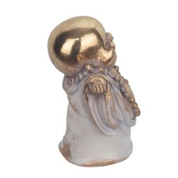 Signes Grimalt By SIGRIS - Figura Monje Feliz Dorado de Resina | Figura de Buda Figuras De Resina Para Jardin Figura Resina Deco