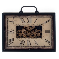 Signes Grimalt By Sigris - Reloj Pared | Reloj Pared Metal y Cristal - Modelo 3