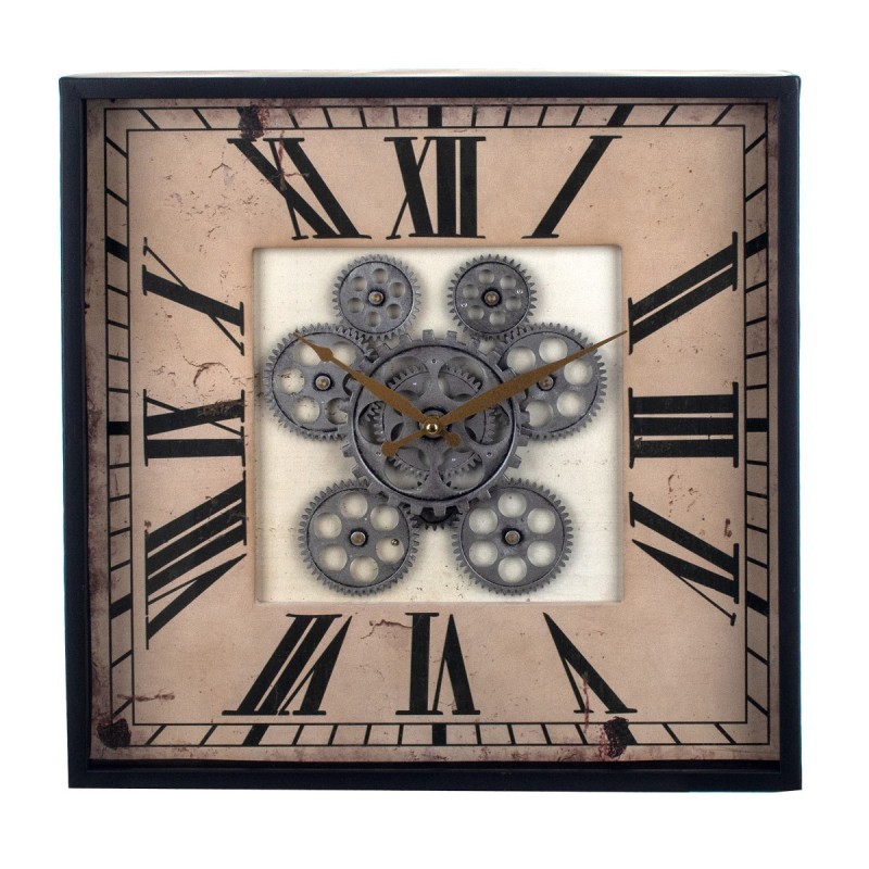 Signes Grimalt By Sigris - Reloj Pared | Reloj Pared Metal y Cristal - Modelo 7