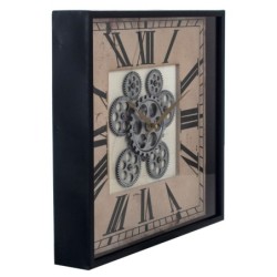 Signes Grimalt By Sigris - Reloj Pared | Reloj Pared Metal y Cristal - Modelo 7