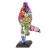 By SIGRIS Figura de Persona Multicolor de Resina 37*1*1cm Figura Bailarina