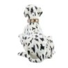 By SIGRIS Figura Perro Dalmata Blanco de Resina 16*14*37cm Figura de Perro