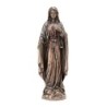 By SIGRIS Figura Virgen Maria Crudo de Resina 28*8*10cm Figura de Navidad