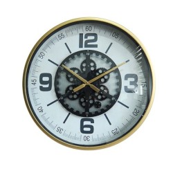 Signes Grimalt By Sigris - Reloj con Adorno Pared Adorno Pared, Apliques  Metal Marrón - 48x5x100 cm