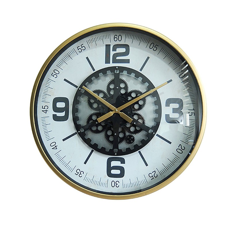 Signes Grimalt By SIGRIS - Reloj Pared con mecanismo Blanco de Metal Y Cristal | Reloj Reloj Vintage Pared Reloj Pared Vintage 6