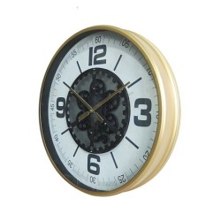 Signes Grimalt By SIGRIS - Reloj Pared con mecanismo Blanco de Metal Y Cristal | Reloj Reloj Vintage Pared Reloj Pared Vintage 6