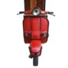 By SIGRIS Mueble Vespa Bar Rojo de Madera de deriva 183*70*110cm Barra