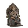 By SIGRIS Figura Dios Kubera Crudo de Resina 19*9*13cm Figura de Buda