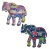 Signes Grimalt By SIGRIS - Figura Elefante 2 Unidades Multicolor de Resina | Figura de Elefante Figuras De Resina Para Jardin 11