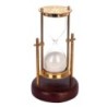 By SIGRIS Reloj de Arena DORADO de Laton 18*10*10cm Reloj Arena