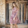 Isla Bonita By SIGRIS  - Vestido Corto | Verano y Otoño - Rosa