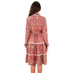 Isla Bonita By SIGRIS  - Vestido Corto | Verano y Otoño - Rosa