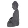 By SIGRIS Figura Buda Gris de Resina 41*21*30cm Figura de Buda