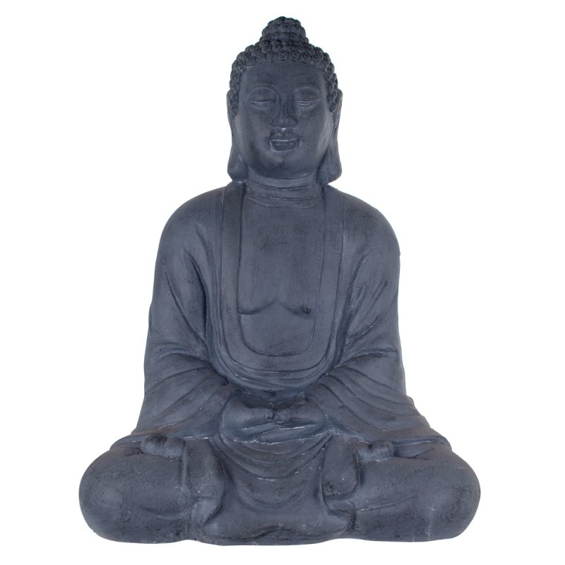 By SIGRIS Figura Buda Azul de Resina 80*34*60cm Figura de Buda