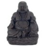 By SIGRIS Figura Buda Gris de Resina 60*36*44cm Figura de Buda