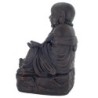 By SIGRIS Figura Buda Gris de Resina 60*36*44cm Figura de Buda