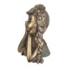 Signes Grimalt By SIGRIS - Figura Niña Pensando Dorado de Resina | Figura de persona Figuras De Resina Para Jardin Figura Resina