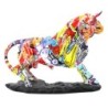 By SIGRIS Figura de Animal Multicolor de Resina 21*12*27cm