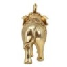 By SIGRIS Figura de Elefante Dorado de Resina 23*11*27cm