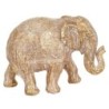 By SIGRIS Figura de Elefante Blanco de Resina 17*10*24cm