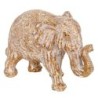 By SIGRIS Figura de Elefante Blanco de Resina 12*7*17cm