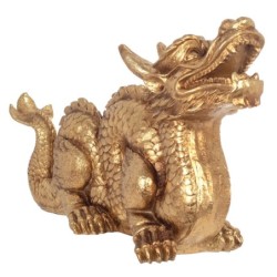 By SIGRIS Figura de Animal Dorado de Resina 38*20*71cm