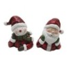 Signes Grimalt By SIGRIS - Figura Papa Noel 2 Unidades Rojo de Resina | Figura de Navidad Figura Navidad Figuras De Navidad 13x1