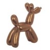 By SIGRIS Figura de Perro Dorado de Resina 27*10*25cm