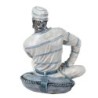 By SIGRIS Figura Marinera Blanco de Resina 24*23*15cm