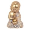 By SIGRIS Figura de Buda Dorado de Resina 15*9*10cm