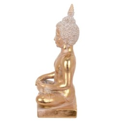 By SIGRIS Figura de Buda Dorado de Resina 23*9*13cm