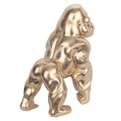 Signes Grimalt By SIGRIS - Figura Gorila Dorado de Resina | Figura de Gorila Figuras De Resina Para Jardin Figura Resina Decorac