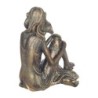 Signes Grimalt By SIGRIS - Figura Mujer sentada Dorado de Resina | Figura de persona Figuras De Resina Para Jardin Figura Resina