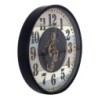 By SIGRIS Reloj Blanco de MDF y Metal 60*8*60cm