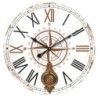 By SIGRIS Reloj Blanco de MDF 59*5*59cm