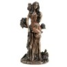 Signes Grimalt By SIGRIS - Figura Blodewedd Reina Celta Dorado de Resina | Figura de Persona Figuras De Resina Para Jardin 21x9x