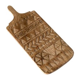 Signes Grimalt By SIGRIS - Tabla cortar con relieve Marrón de Madera | Tabla Tabla De Cortar Madera Tablas De Cortar Madera 1x1x