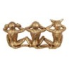 Signes Grimalt By SIGRIS - Figura Monos Dorado de Resina | Figura de Mono Figuras Decoracion Figuras Decoracion Modernas 17x9x40