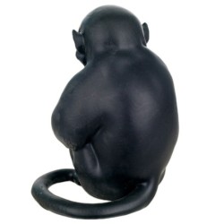 Signes Grimalt By SIGRIS - Figura Monos Negro de Resina | Figura de Mono Figuras Decoracion Figuras Decoracion Modernas 15x10x13