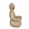 Signes Grimalt By SIGRIS - Figura Buda Dorado de Resina | Figura de Buda Figuras De Resina Para Jardin Figura Resina Decoración