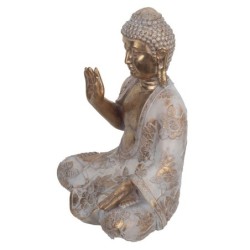 Signes Grimalt By SIGRIS - Figura Buda Dorado de Resina | Figura de Buda Figuras De Resina Para Jardin Figura Resina Decoración